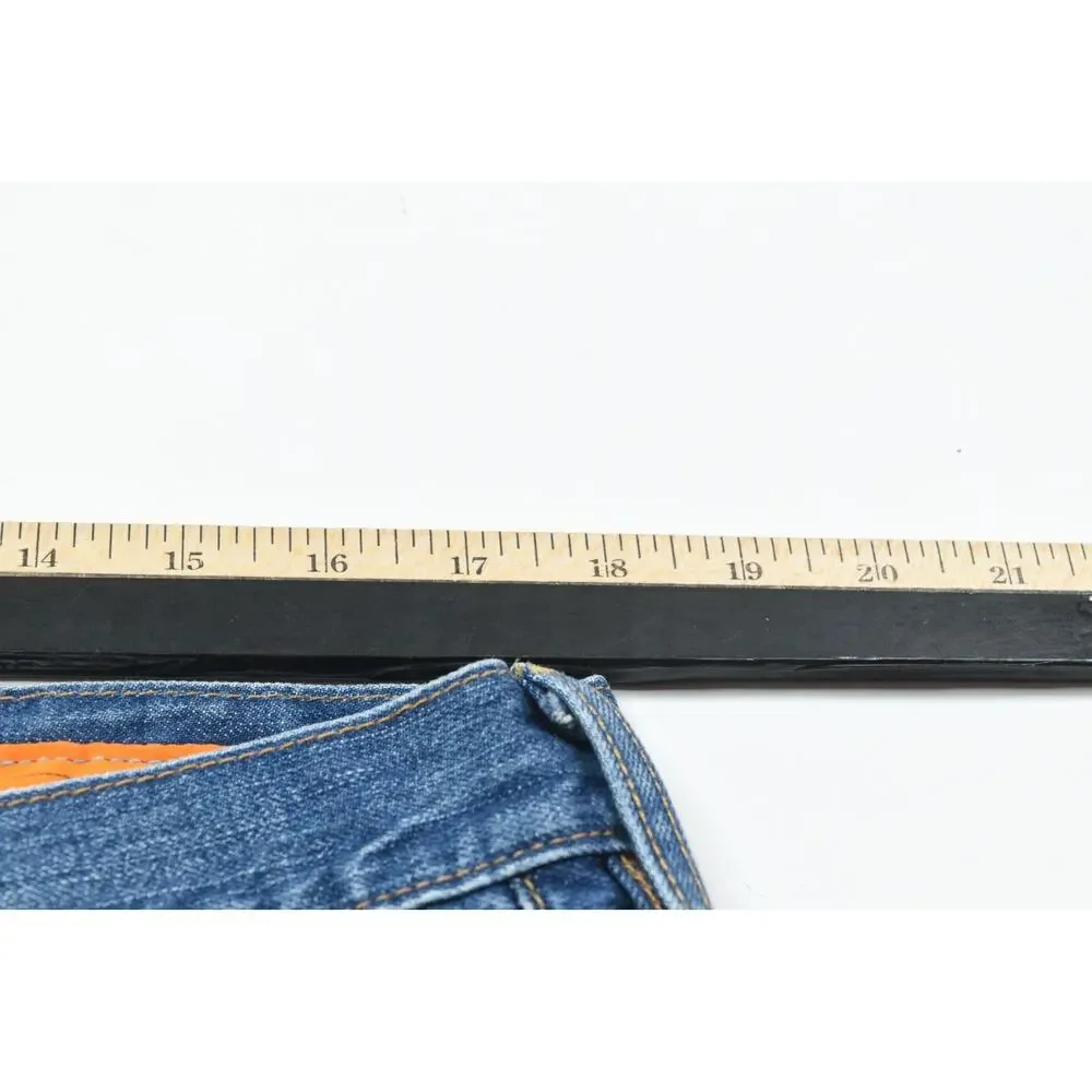 Vintage GAP 1969 Boot Cut Jeans Mens 35x30 Blue Relaxed Fit Low Rise Y2K Denim